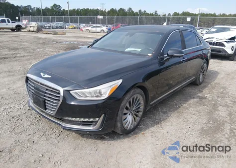 2017 Genesis G90 3.3T Premium из США, поврежденный, VIN KMHG34JA6HU022251